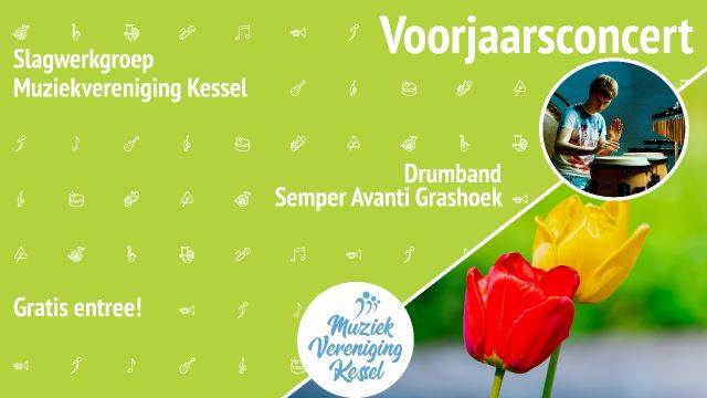 Voorjaarsconcert Slagwerkgroep 14 april